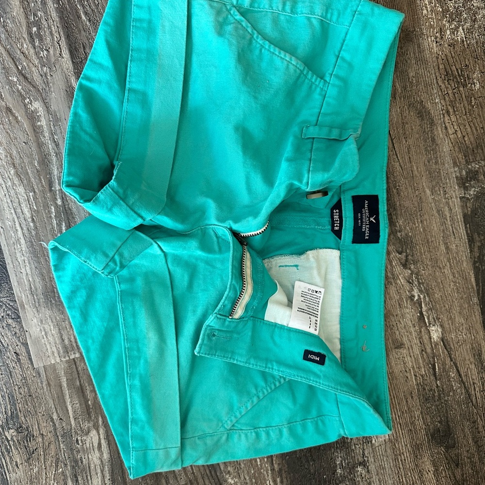 American Eagle Outfitters Women's Turquoise Shorts